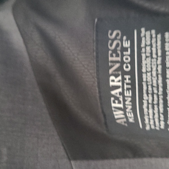 Men's jacket size 40 short Kenneth Cole gray - Picture 5 of 10